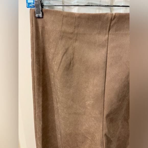 Zara Beige High-Waisted Women's Pants - Picture 3 of 5